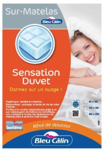 Surmatelas sensation duvet, dormez sur un nuage !